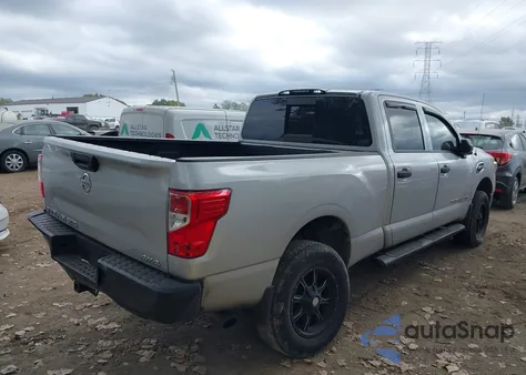 2017 Nissan Titan Xd S Diesel z USA, uszkodzony, nr VIN 1N6BA1F39HN522831